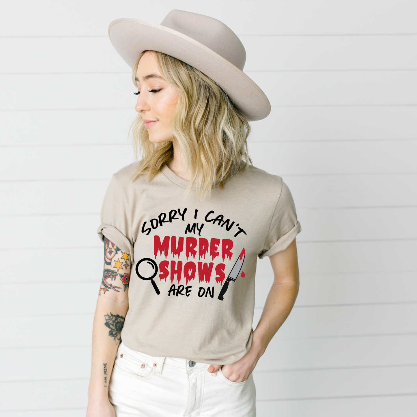 Sorry can't murder show