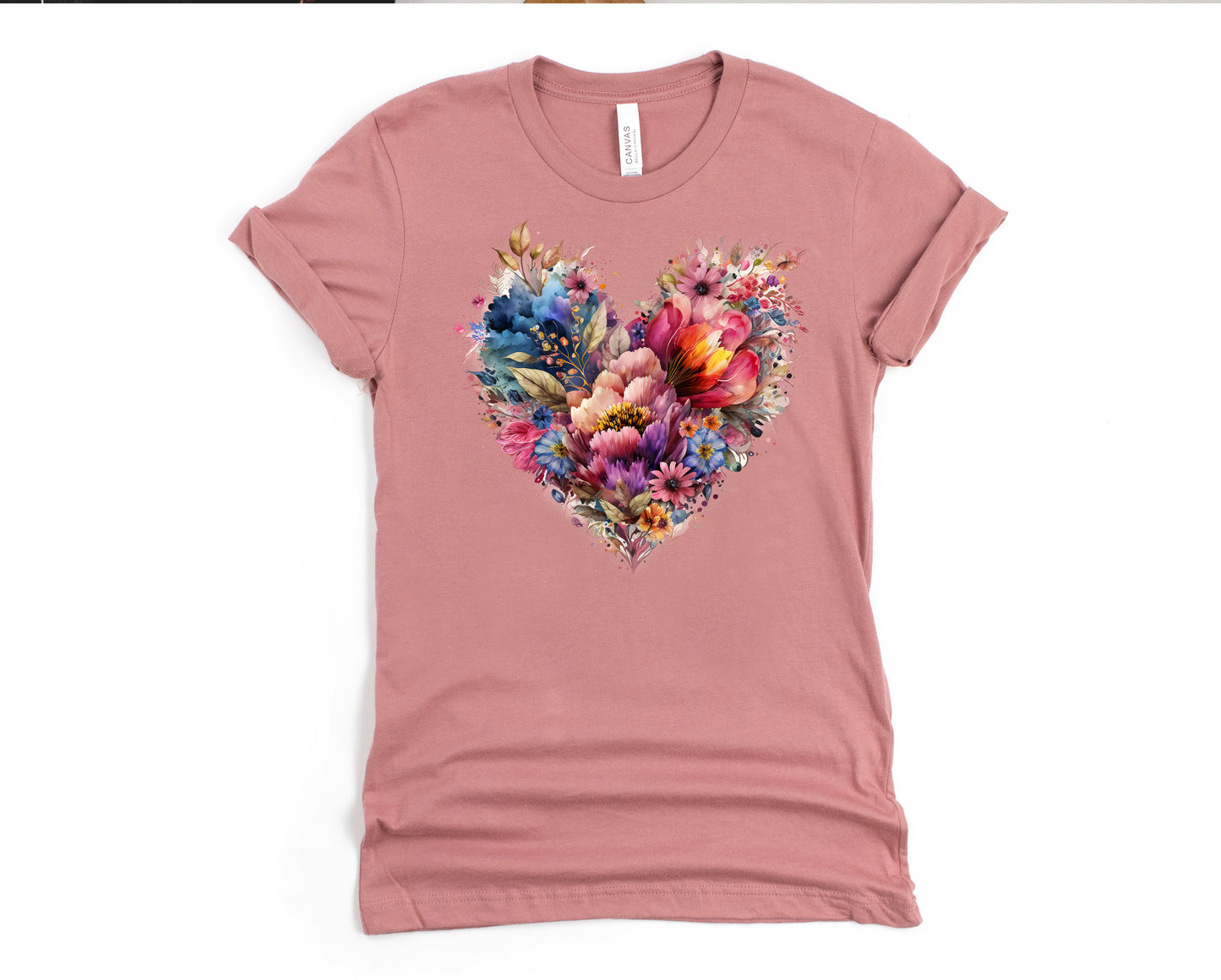 Vintage Floral Heart