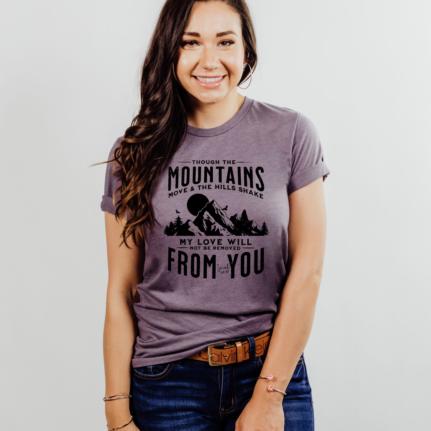 Though the mountains move