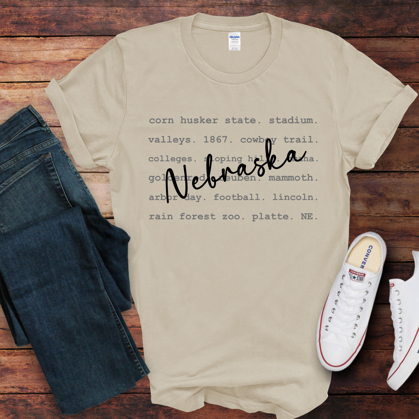 Nebraska Typography