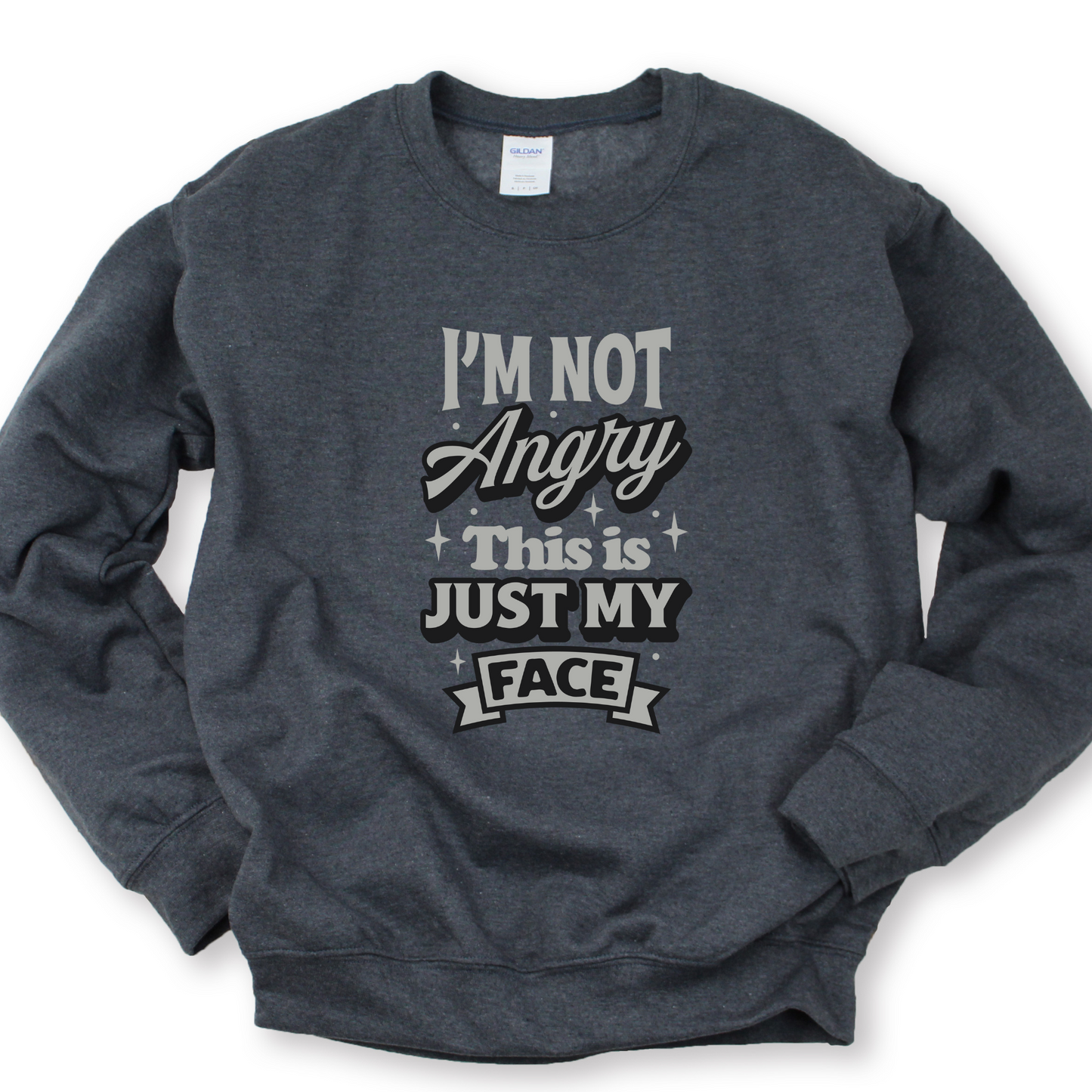 This is just my face