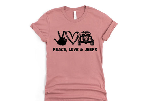 Peace love & Jeeps
