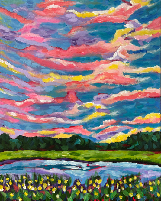 Evening Shoreline ORIGINAL