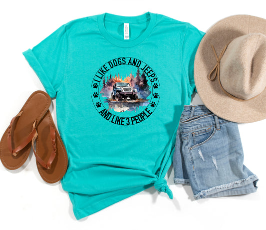 I Love Dogs and Jeeps