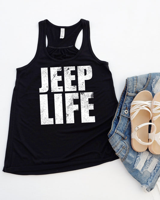 Jeep Life Distressed