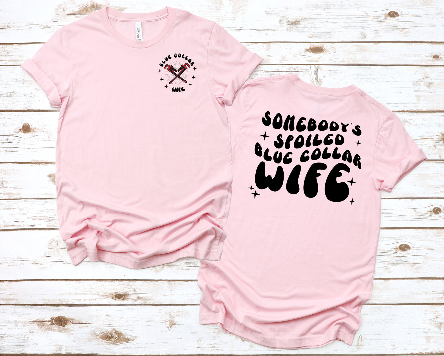 Plumber blue collar Wife