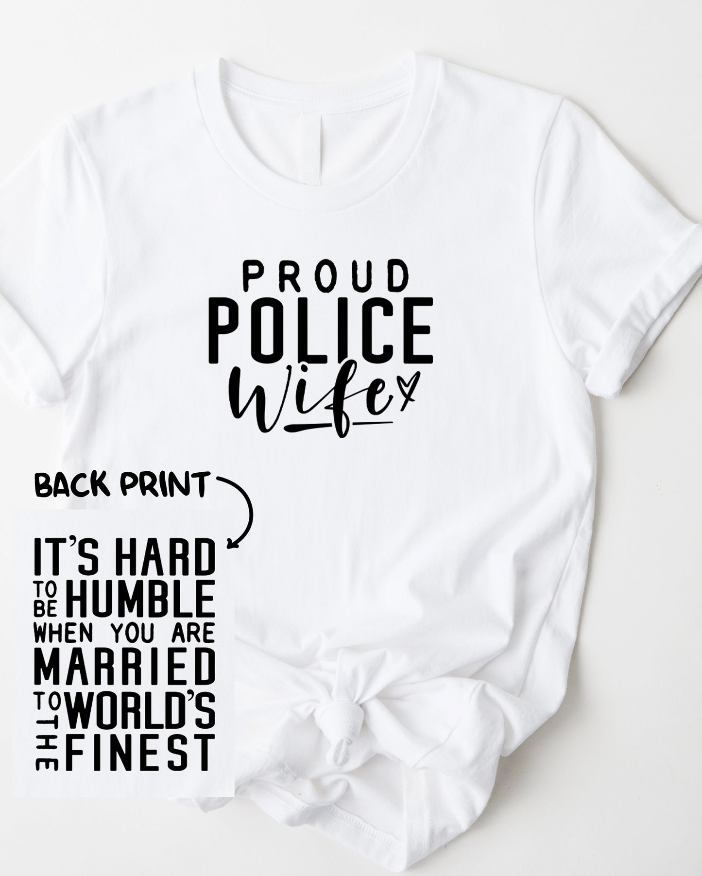 Proud Police Wife
