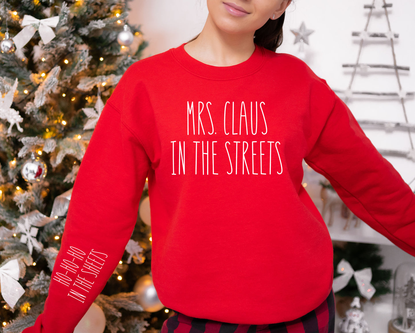 Mrs. Claus in the Streets