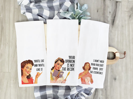 Retro Tea Towels